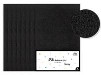 Opakowanie Filc dekoracyjny 8szt czarny