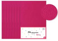 Opakowanie Filc dekoracyjny 8szt różowy