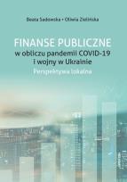 Okładka książki Finanse Publiczne w obliczu pandemii COVID -19 i wojny w Ukrainie.