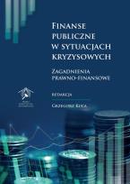 Okładka książki Finanse publiczne w sytuacjach kryzysowych