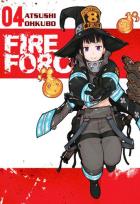 Okładka książki Fire Force 04 + karta