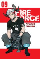 Okładka książki Fire Force 09 + karta