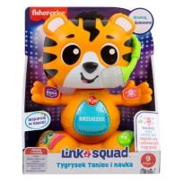 Opakowanie Fisher Price Link Squad Tygrysek Taniec i nauka