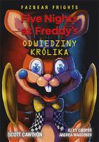Okładka książki Five Nights at Freddy`s. Odwiedziny królika Tom 5
