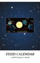 Okładka książki Fixed Calendar unified Gregorian calendar