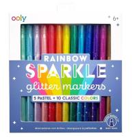 Opakowanie Flamastry brokatowe Rainbow Sparkle 15szt