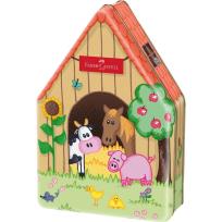 Opakowanie Flamastry Connector 18szt walizka farma