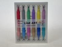 Opakowanie Flamastry dwustronne 12 kolorów