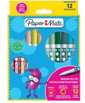 Opakowanie Flamastry zmywalne 12 kolorów