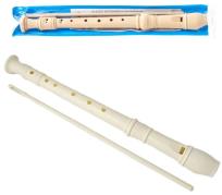 Opakowanie Flet prosty plastikowy w zestawie z wyciorem