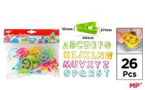 Opakowanie Foremki do plasteliny alfabet 26szt