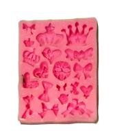 Opakowanie Forma silikonowa kokardki i korony