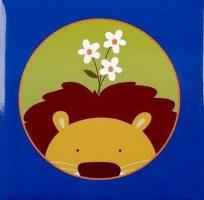 Opakowanie Fotoalbum kieszeniowy klejony niebiski lew