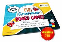 Okładka książki Fun Grammar Board Games Level A2/B1 CREATIVO