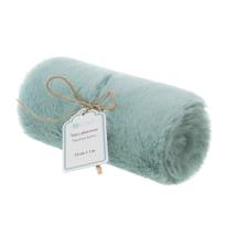 Opakowanie Futro pluszowe miętowe 15cmx1m