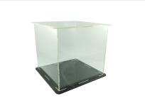 Opakowanie Gablotka składana 15x15x15 cm czarna podstawa