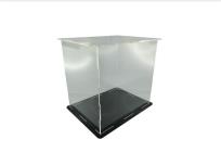 Opakowanie Gablotka składana 20x15x20 cm czarna podstawa