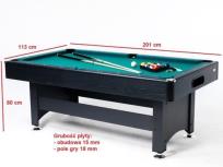 Opakowanie Gamesson bilard Harvard Black Pool Table