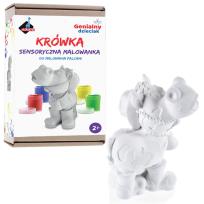 Opakowanie Genialny dzieciak. Malowanka sensoryczna Krówka