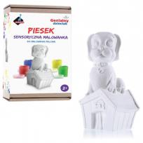 Opakowanie Genialny dzieciak. Malowanka sensoryczna Piesek