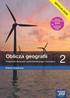 Okładka książki Geografia LO 2 Oblica geografii Podr. ZR