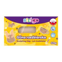 Opakowanie Glina rzeźbiarska Strigo naturalna 520g