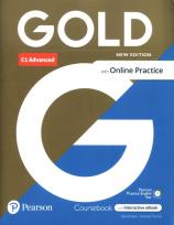 Okładka książki Gold C1 Advanced with Online Practice Coursebook