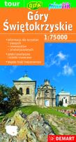 Okładka książki Góry Świętokrzyskie mapa turystyczna plastikowa