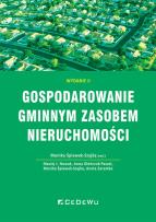 Okładka książki Gospodarowanie gminnym zasobem nieruchomości