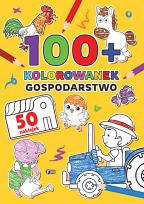 Okładka książki Gospodarstwo. 100+ kolorowanek