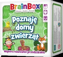 Opakowanie Gra BrainBox Poznaję domy zwierząt