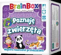 Opakowanie Gra BrainBox Poznaję zwierzęta