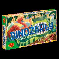 Opakowanie Gra Dinożarły katapulta z żetonami