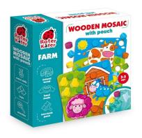 Opakowanie Gra edukacyjna Drewniana mozaika - farma