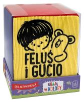 Okładka książki Gra Feluś i Gucio grają w kolory