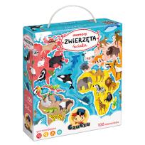 Okładka książki Gra Memory Zwierzęta świata CzuCzu