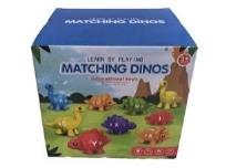 Opakowanie Gra Montessori: Dinozaury Literki 26el