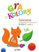 Okładka książki Gra w kolory SP 2 Ćwiczenia cz.2 + zakładka