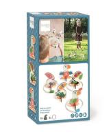 Opakowanie Gra zręcznościowa drewniana Rzut do celu Tukany