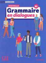 Okładka książki Grammaire en dialogues Niveau intermediaire B1