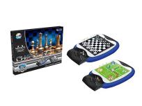 Opakowanie Gry magnetyczne 2w1 Szachy + Chińczyk