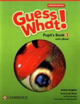 Okładka książki Guess What! British English Level 3 Pupil's Book with eBook Updated