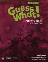 Okładka książki Guess What! British English Level 5 Activity Book with Digital Pack Updated