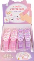 Opakowanie Gumka do ołówka wykręcana Lucky Cat Claw (24szt)