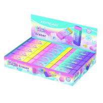 Opakowanie Gumka do ścierania pastel tęczowa 50x19mm (30szt)
