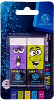 Opakowanie Gumka do ścierania Pen Smart L Astra blister 2 sztuki mix