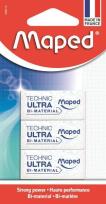 Opakowanie Gumka Mini Technic Ultra celofan 3szt blst MAPED