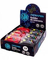 Opakowanie Gumka ołówkowa gracza (24szt) ASTRA