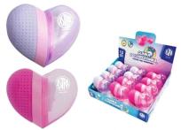 Opakowanie Gumka z temperówką Serce 2w1 (12szt) ASTRA