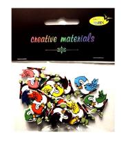 Opakowanie Guziki ozdobne Ptaszki 2 25x15mm 15szt